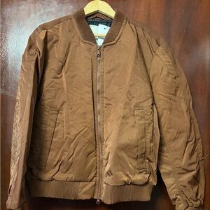 Men's ONS Brown Bomber Jacket